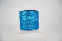 RIBBON GLITTER STRIPES 4X10 BLUE
