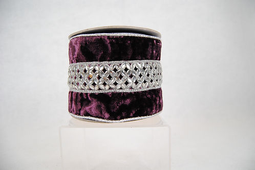RIBBON JEWEL LACE 4X5 AMETHYST