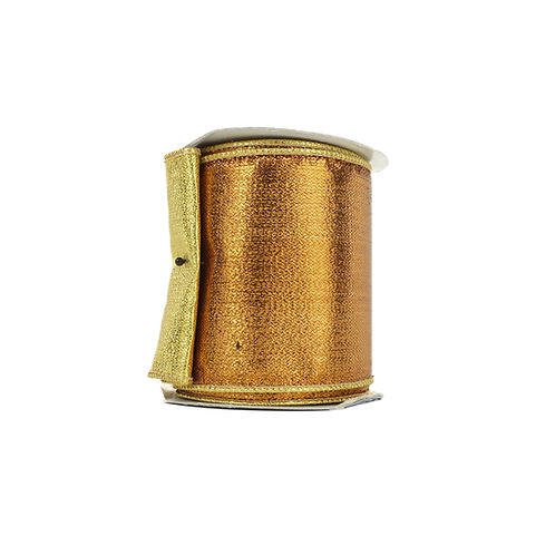 RIBBON METALLIC MESH 4X10YDS BRONZE