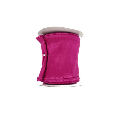 RIBBON DUPION 4X10YDS FUSCHIA