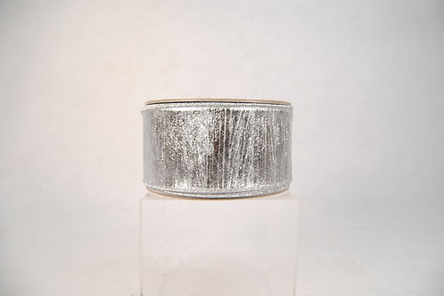 RIBBON CRUSHED FOIL 2.5X10 SILVER