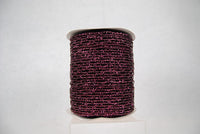 RIBBON METALLIC NET 6X10 PLUM