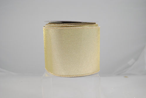 RIBBON METALLIC SATIN 4X10 SILVER