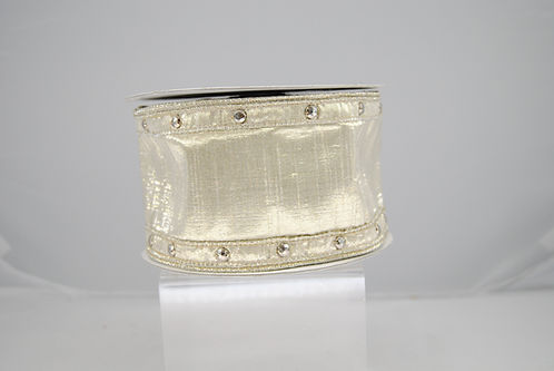 RIBBON DIAMOND STUDS 4X10YDS PLATINUM
