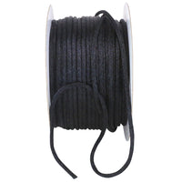 Black 1 16 Inch Satin Cord