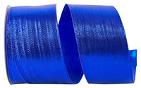 Royal Shiny Metallic Woven Glimmer Ribbon 2-1/2 Inch
