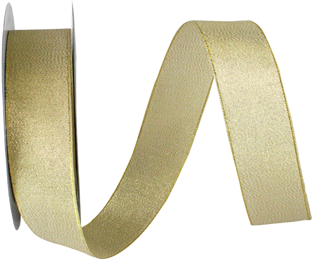 Metallic Sparkle Shimmer Lame Ribbon Light 1-1/2 Inch