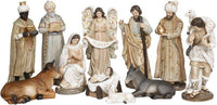 Italiane Nativity, Set of 11 - 10 Inches
