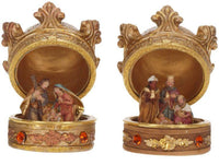 Crown Nativity Box - 3 Inches, Assortment Of 3