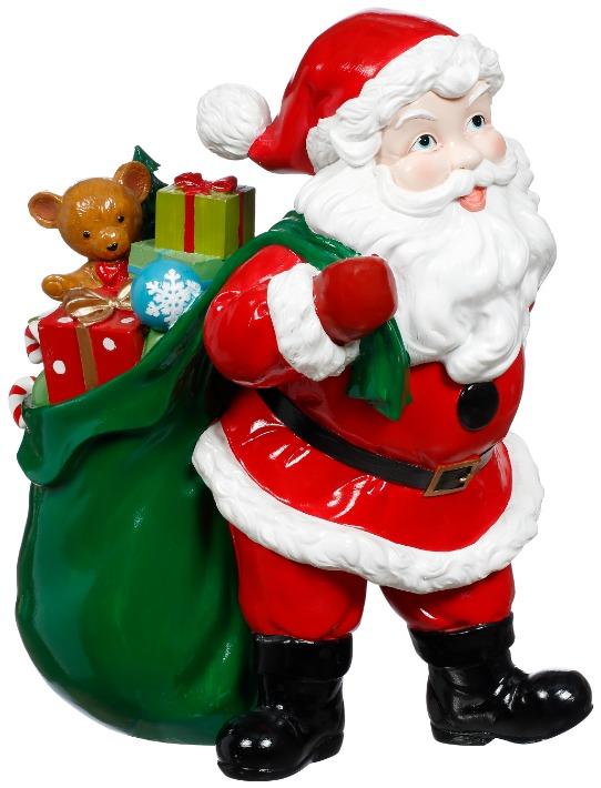 Santa with Gift Sack - 15 Inches
