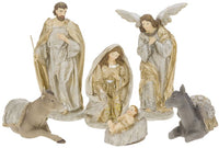 Nativity Scene, Set of 6 - 12.5 Inches