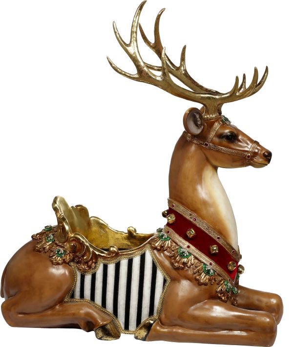 Sitting Deer - 43 x 45 Inches