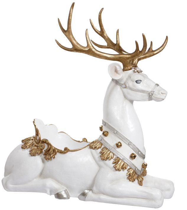 Sitting Deer, 43x45 inches