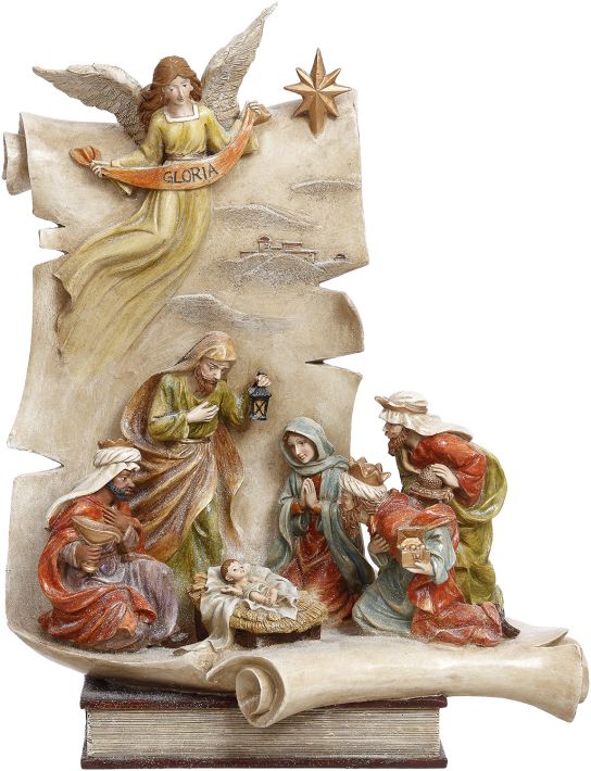 Nativity Scroll - 17.5 Inches