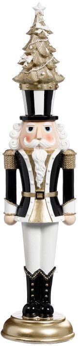 Nutcracker with Tree Hat - 23.5 Inches