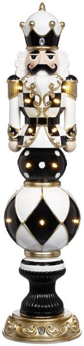 Lighted Royal Nutcracker - 24 Inches