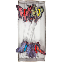 Multi 3-1/8 Inch Swallowtail Butterflies - 6 Assorted Colors - 3-1/8 Inch