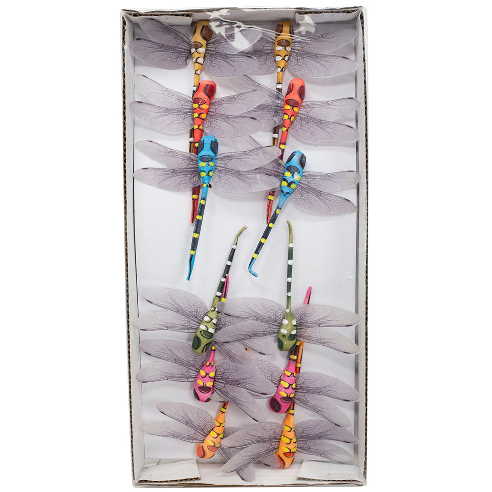 Multi 4 Inch Dragonfly Colorful - 6 Assorted Colors - 4 Inch
