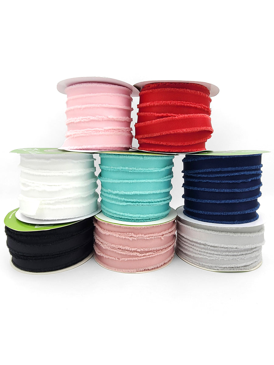 ~ 5/8″ Fuzzy Grosgrain Ribbon