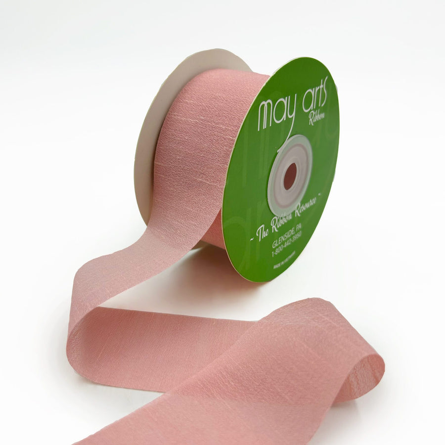 ~1.5″ X 25 Yards Rayon Silk Ribbon – 688-15-19 ROSE