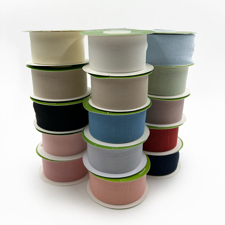 ~1.5″ X 25 Yards Rayon Silk Ribbon