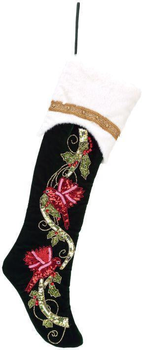 Cardinal Stocking  - 25 Inches