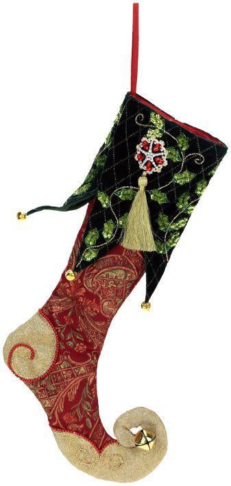Christmas Jester Stocking -25 Inches