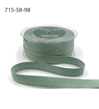 5/8 Inch Fuzzy Woven Ribbon – 715-58-98 Mint