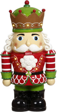 King Nutcracker with Lights - 18.5 Inches