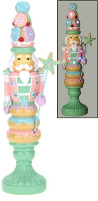 Lighted Sweet Nutcracker - 18 Inches