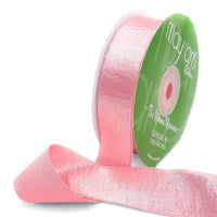 1 Inch Single Sided Sleek Ripple Tape Ribbon With Woven Edge – 739-1-17 LIGHT PINK