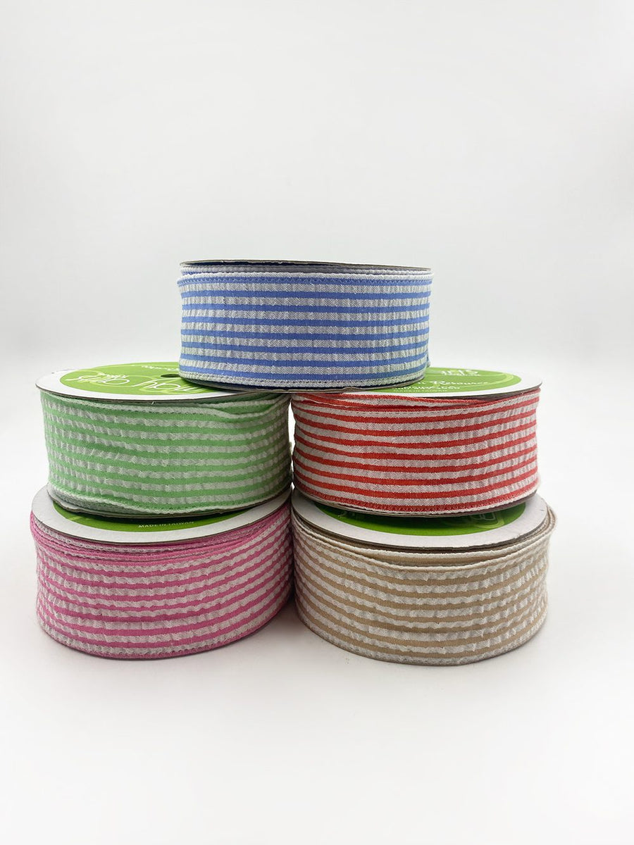 1.5″ Traditional Seersucker Ribbon