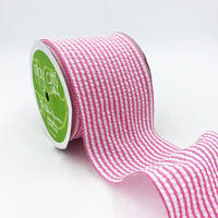 3″ Traditional Seersucker Ribbon – 775-3-17 PINK