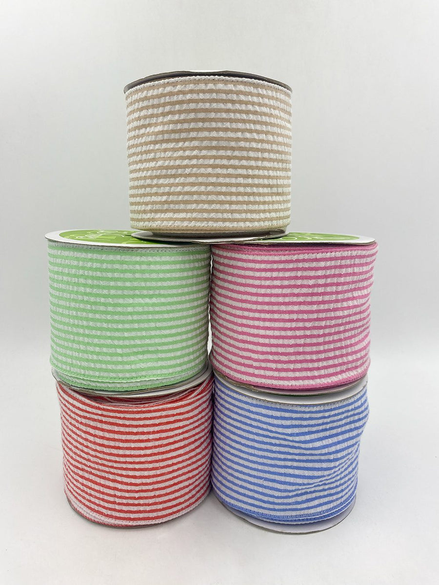 3″ Traditional Seersucker Ribbon
