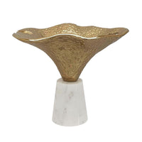 Gold Calla Lily Sculpture