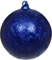 Frosted Ball Ornament - 6 Inches