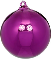 Shiny Ball Ornament  - 5 Inches