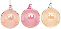 Festive Shimmer Ornament, Box of 6- 4 Inches