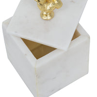 White Marble Decorative Box