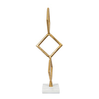 Gold Decorative Accent Table Sculpture