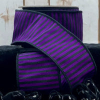Purple Dupion Ribbon 2.5 Inch 10 Yards for Halloween