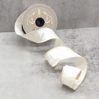 Ivory Taffeta Ribbon 1.5 Inch x 10 Yards