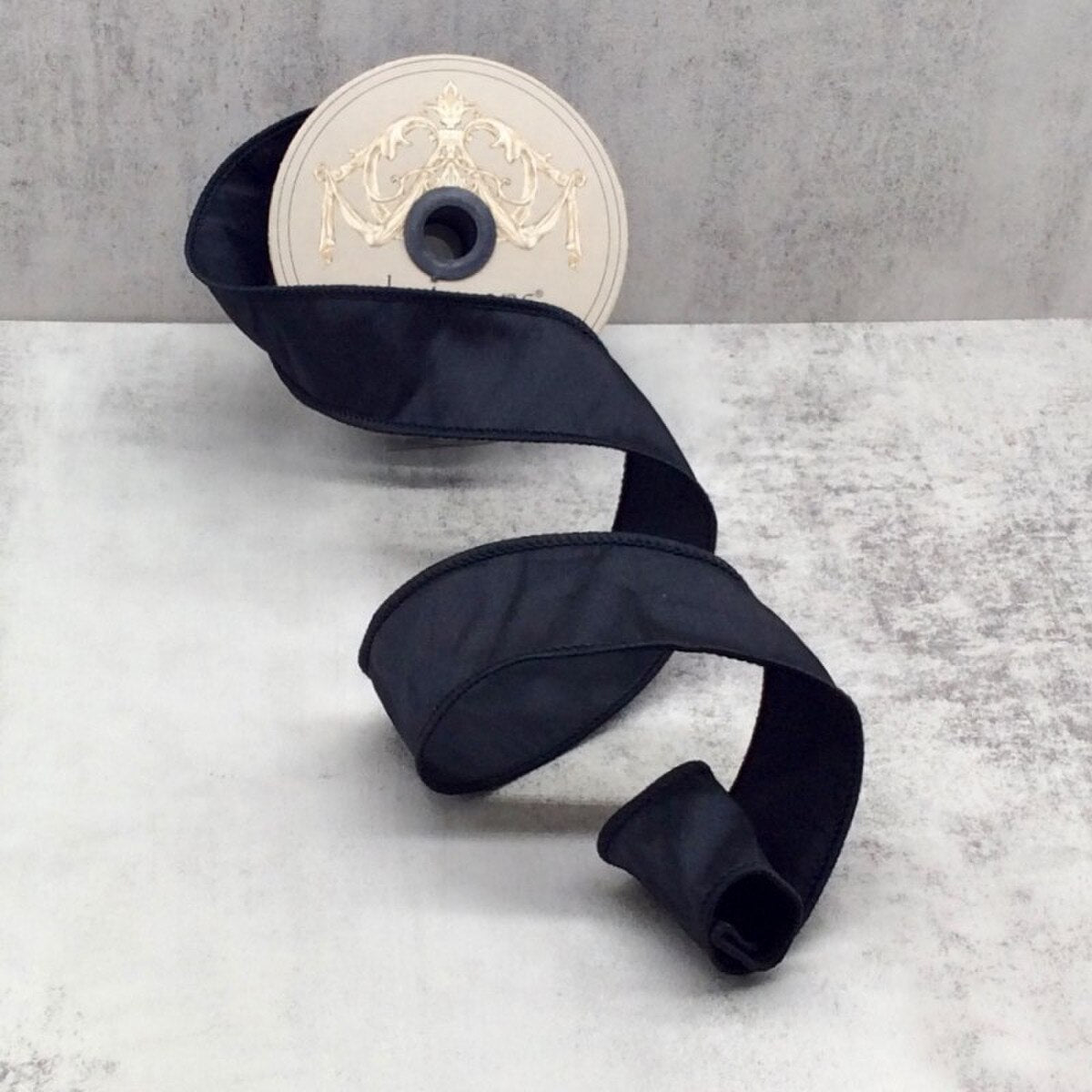 Onyx Taffeta Ribbon 1.5 Inch x 10 Yards