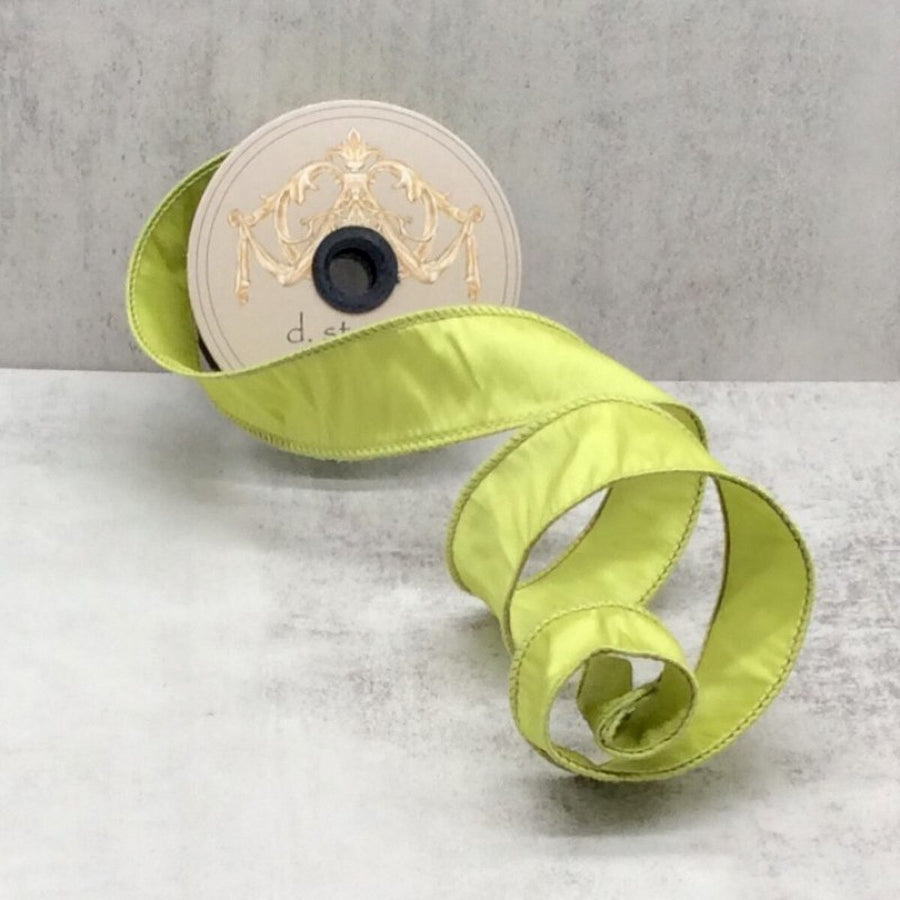 Taffeta Ribbon 1.5 Inch x 10 Yards Pear Color