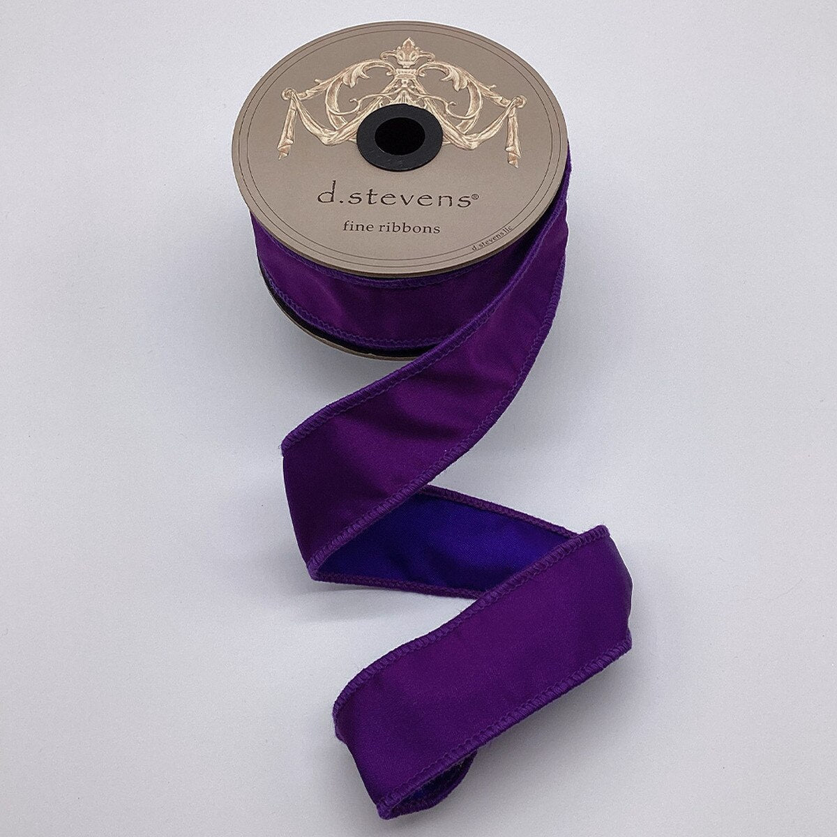 Purple Blue Satin Ribbon 1.5 Inch x 10 Yards