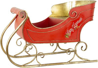 Santa's Sleigh - 34 x 23 Inches