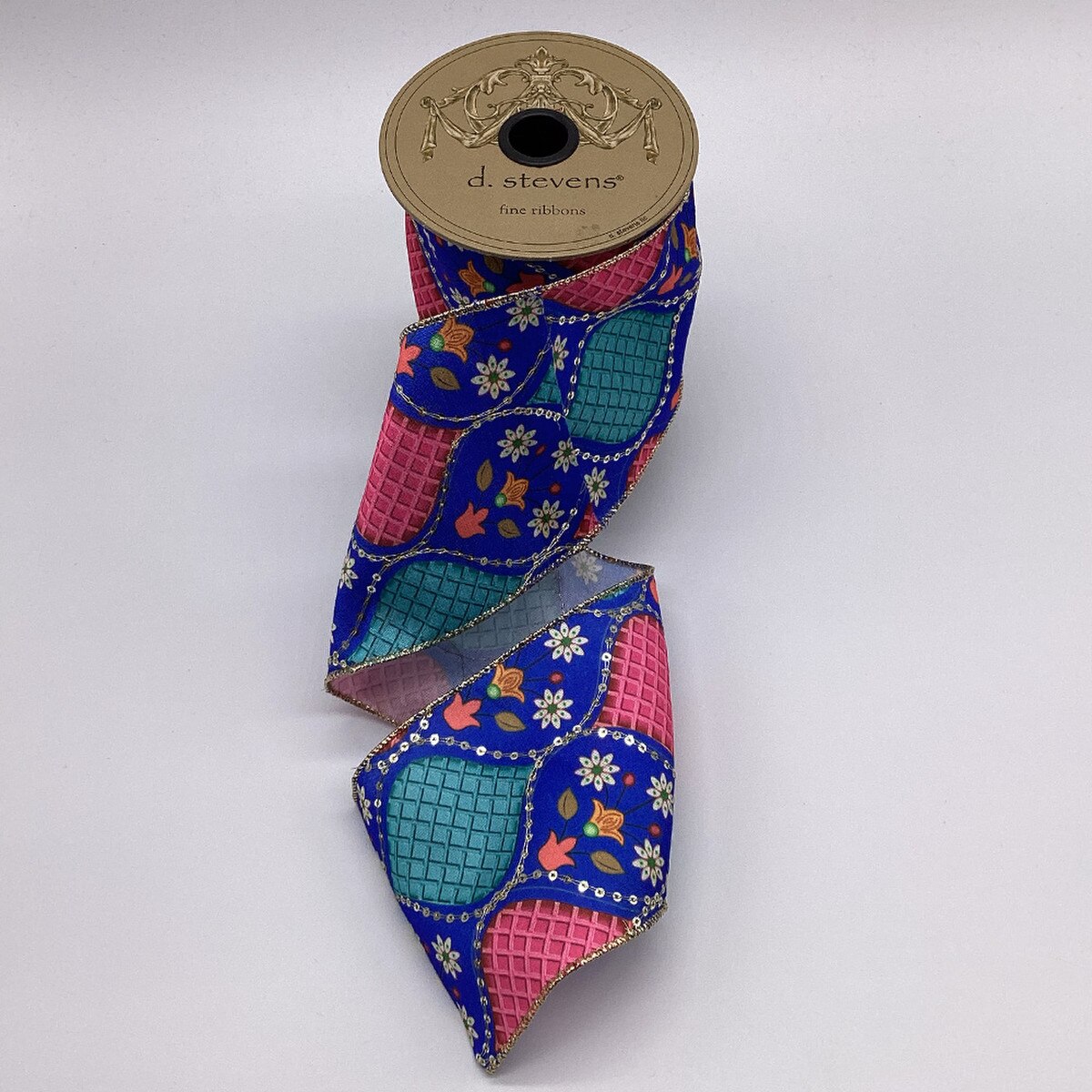 Ornamental Garden Blue Ribbon 4 Inch by 10 Yards
