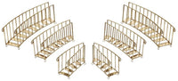 Grand Christmas Staircase, Assortment of 6 - 16-22 Inches