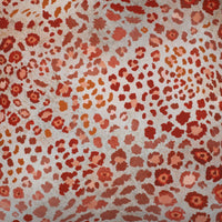 Safari Spot Pillow Cotton Coral