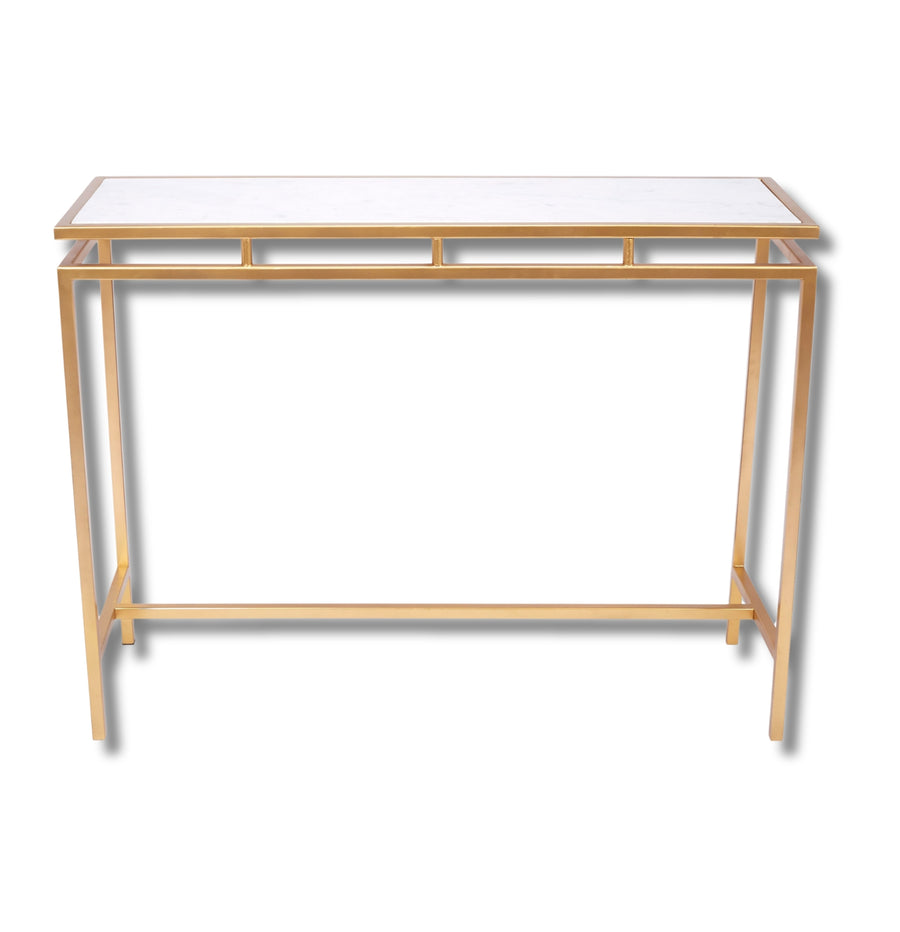 Simon Gold Console Table
